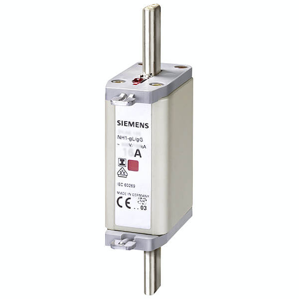 Быстродействующий предохранитель SIEMENS 3NA6807, 500В, 20А, gG