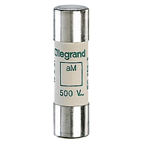 Предохранитель для защиты двигателей Legrand 013095, 500В, 0.5А, aM